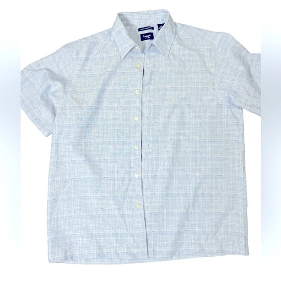 Size large beachy button down luxury microfiber feels like a lightweight linenβ - Picture 3 of 5